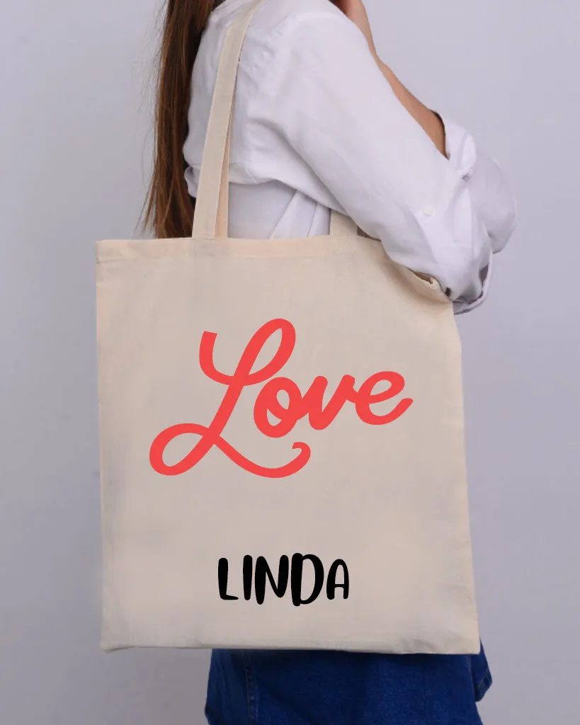 Fall in Love - Valentine's Tote Bag