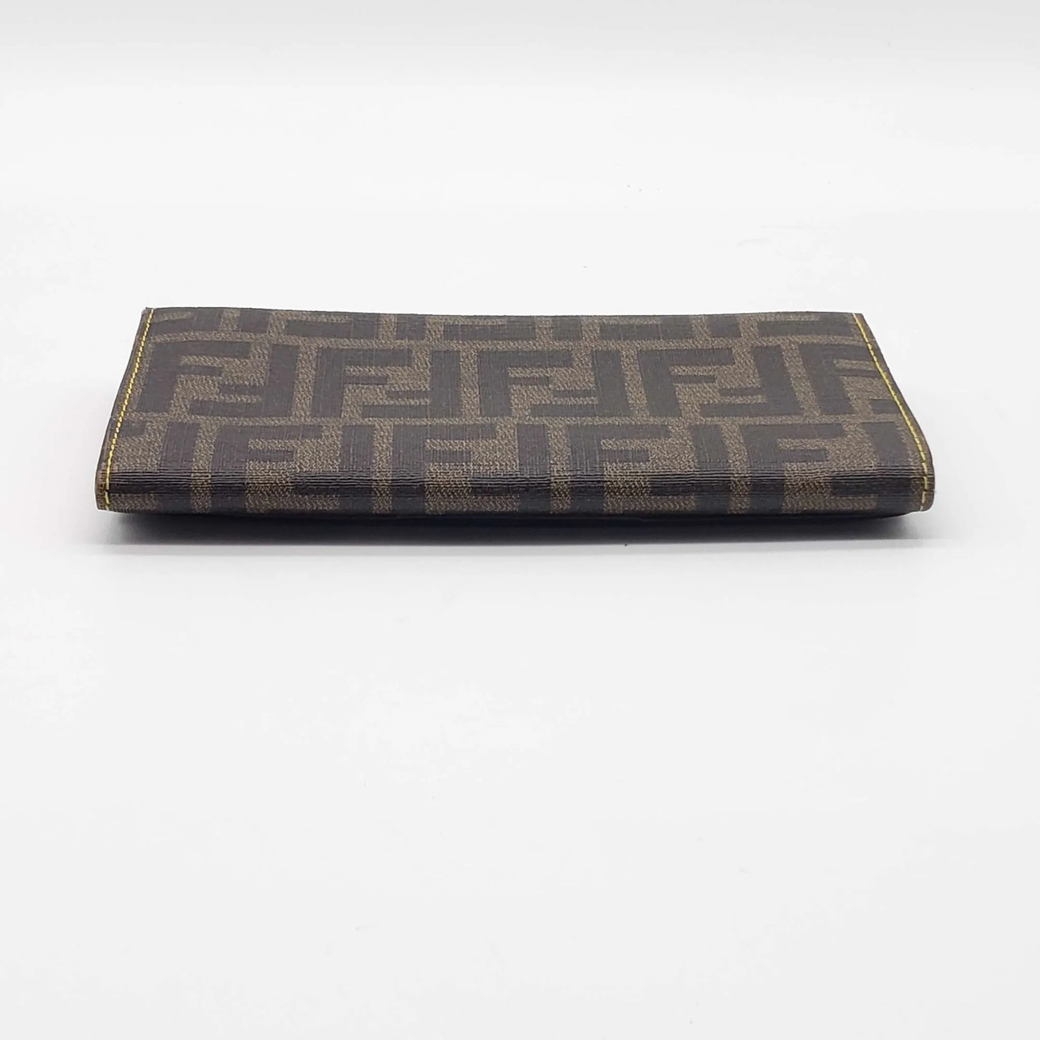 Fendi Browns PVC Long Wallet