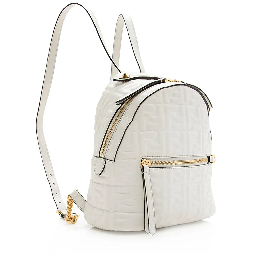 Fendi Calfskin FF 1974 Mini Backpack (SHF-20302)