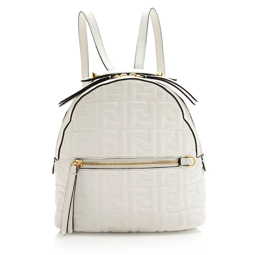 Fendi Calfskin FF 1974 Mini Backpack (SHF-20302)