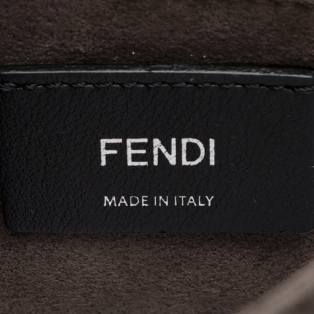 Fendi Calfskin Kan I Small Shoulder Bag (SHF-21594)