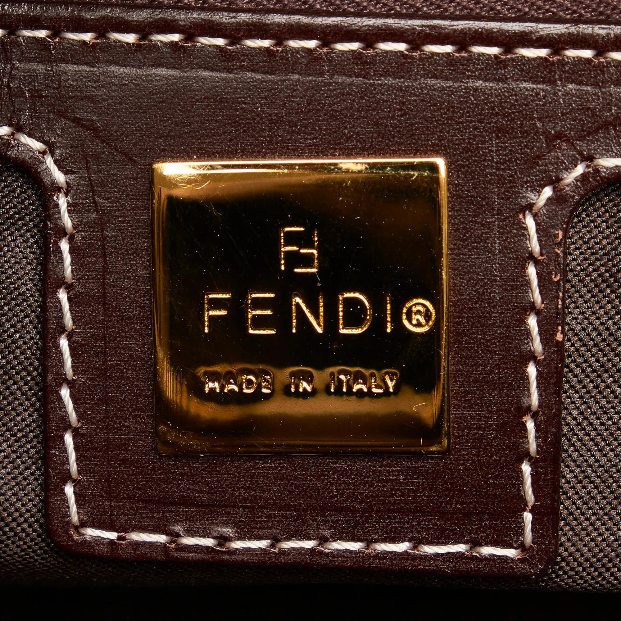 Fendi Glazed Zucchino Handbag (SHG-ApQRp4)