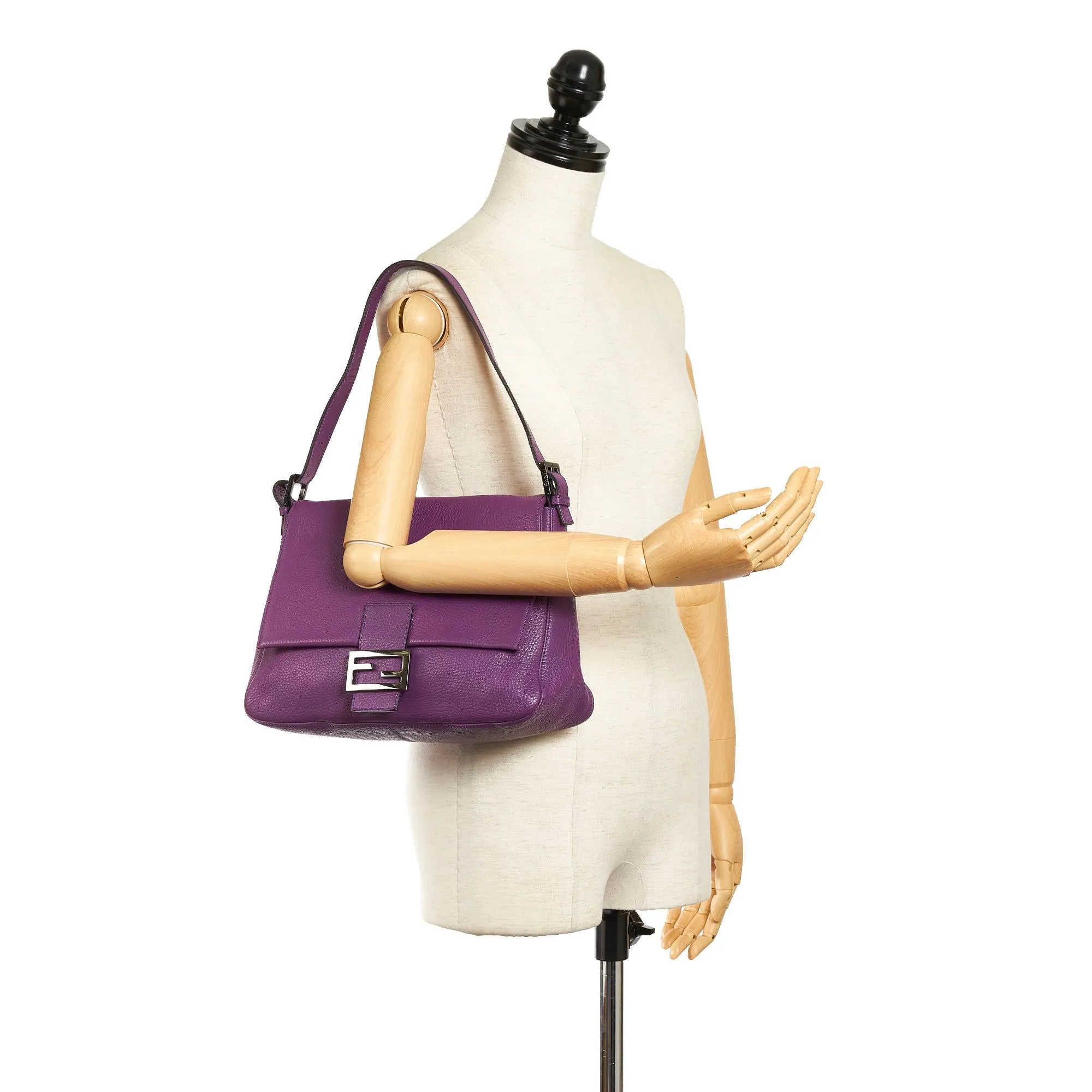 Fendi Mamma Forever Leather Shoulder Bag (SHG-33560)