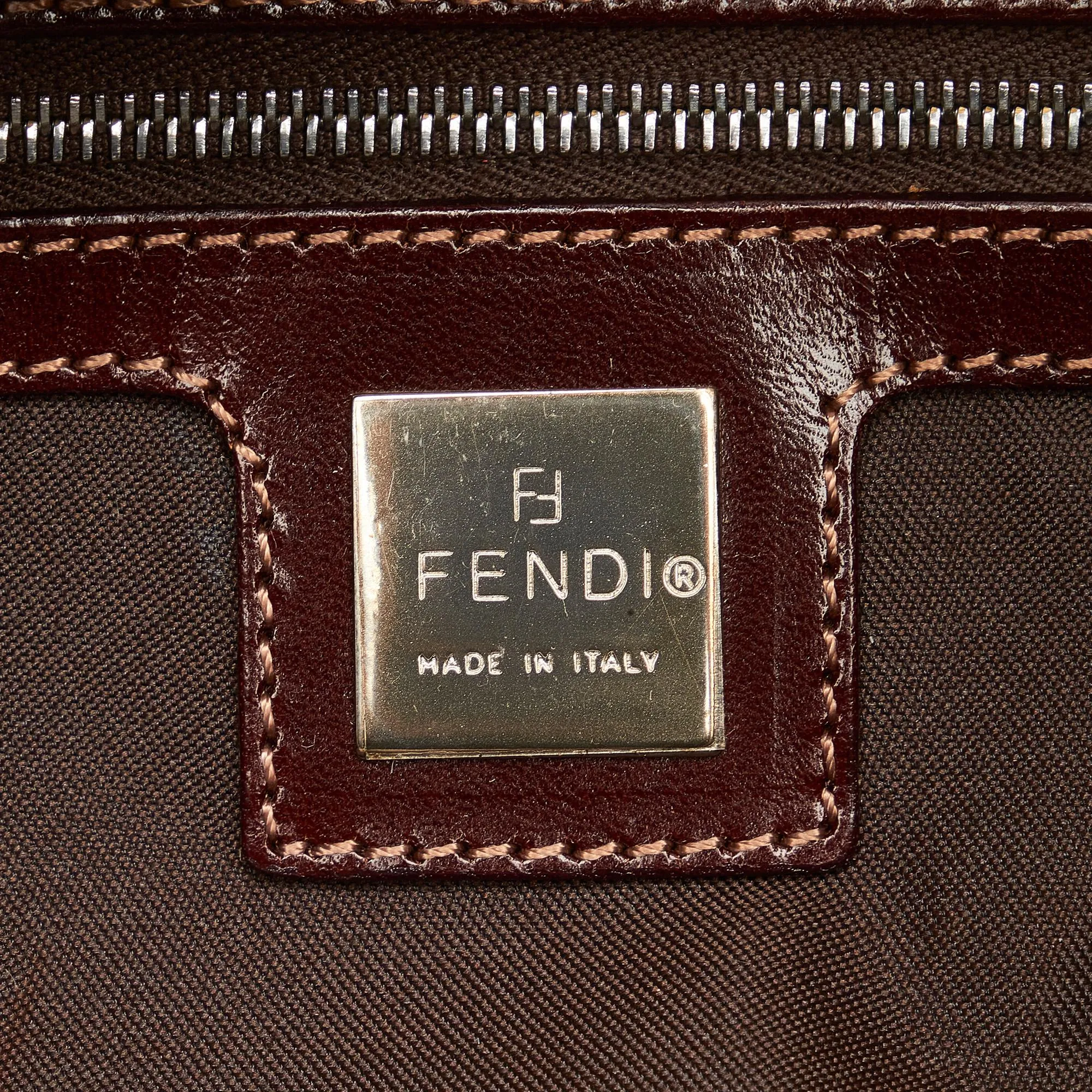 Fendi Zucca Mamma Baguette (SHG-tOoSTj)