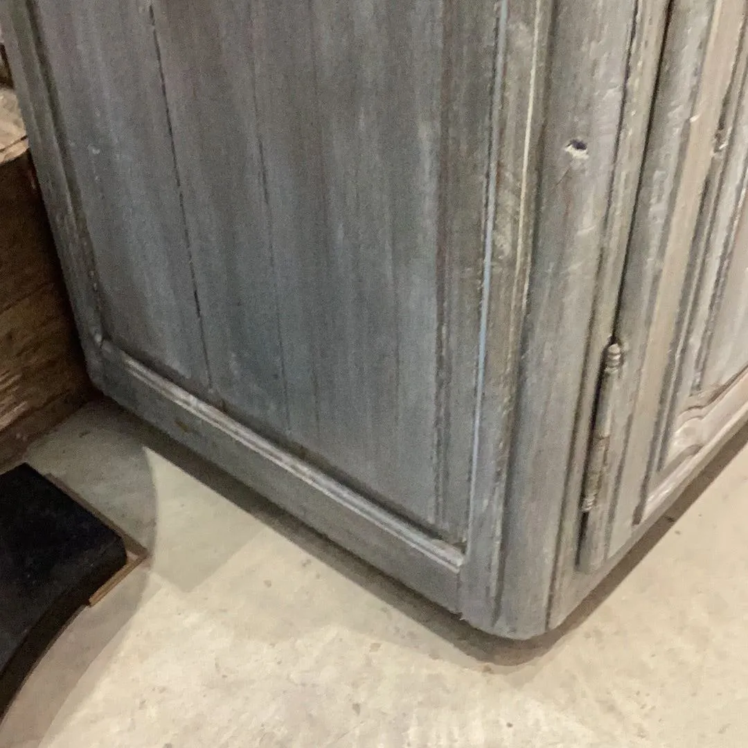 French Grey Buffet Cabinet or Sideboard