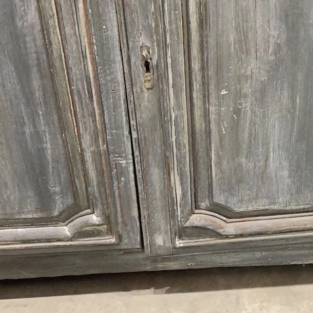 French Grey Buffet Cabinet or Sideboard