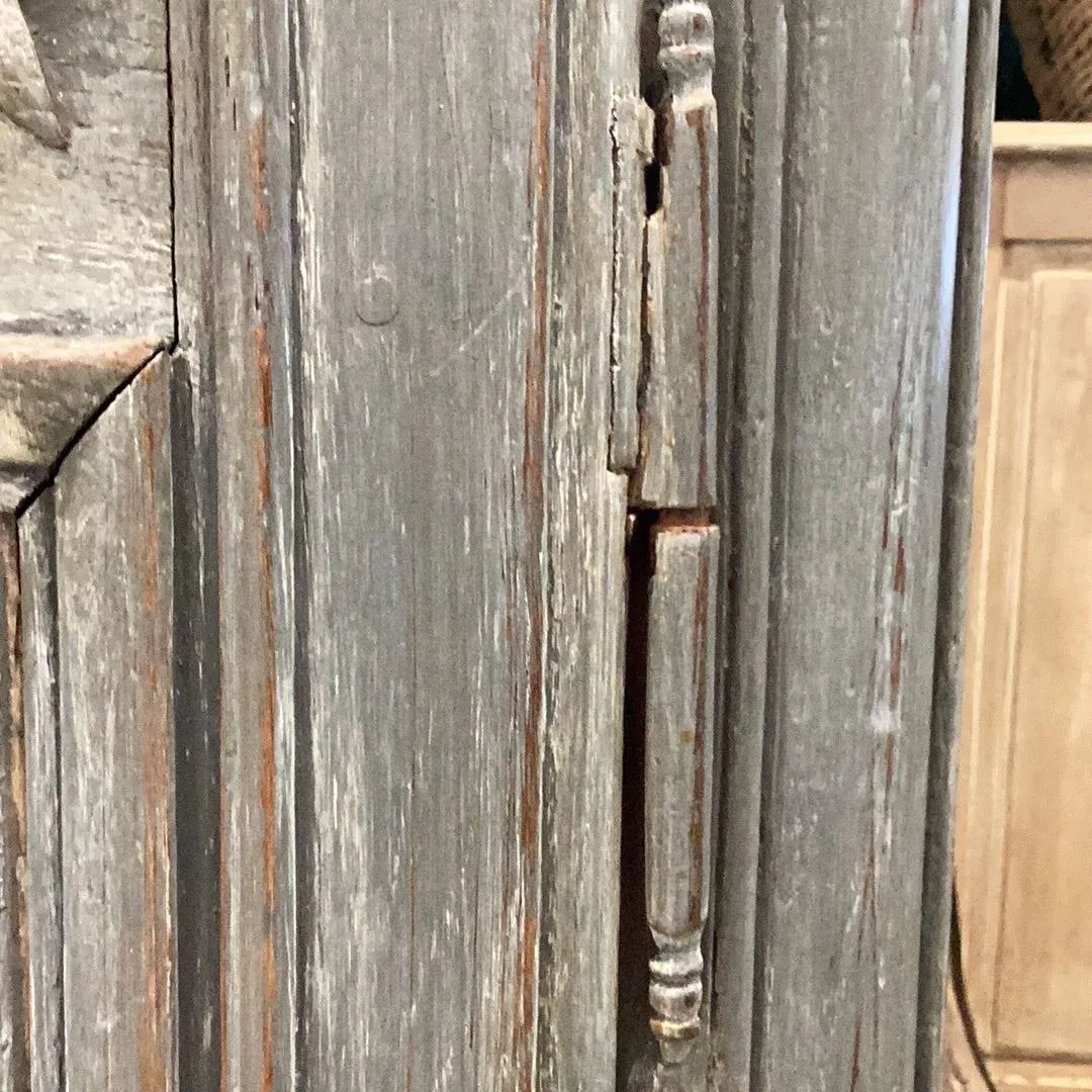 French Grey Buffet Cabinet or Sideboard