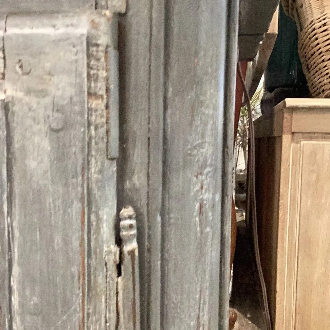 French Grey Buffet Cabinet or Sideboard