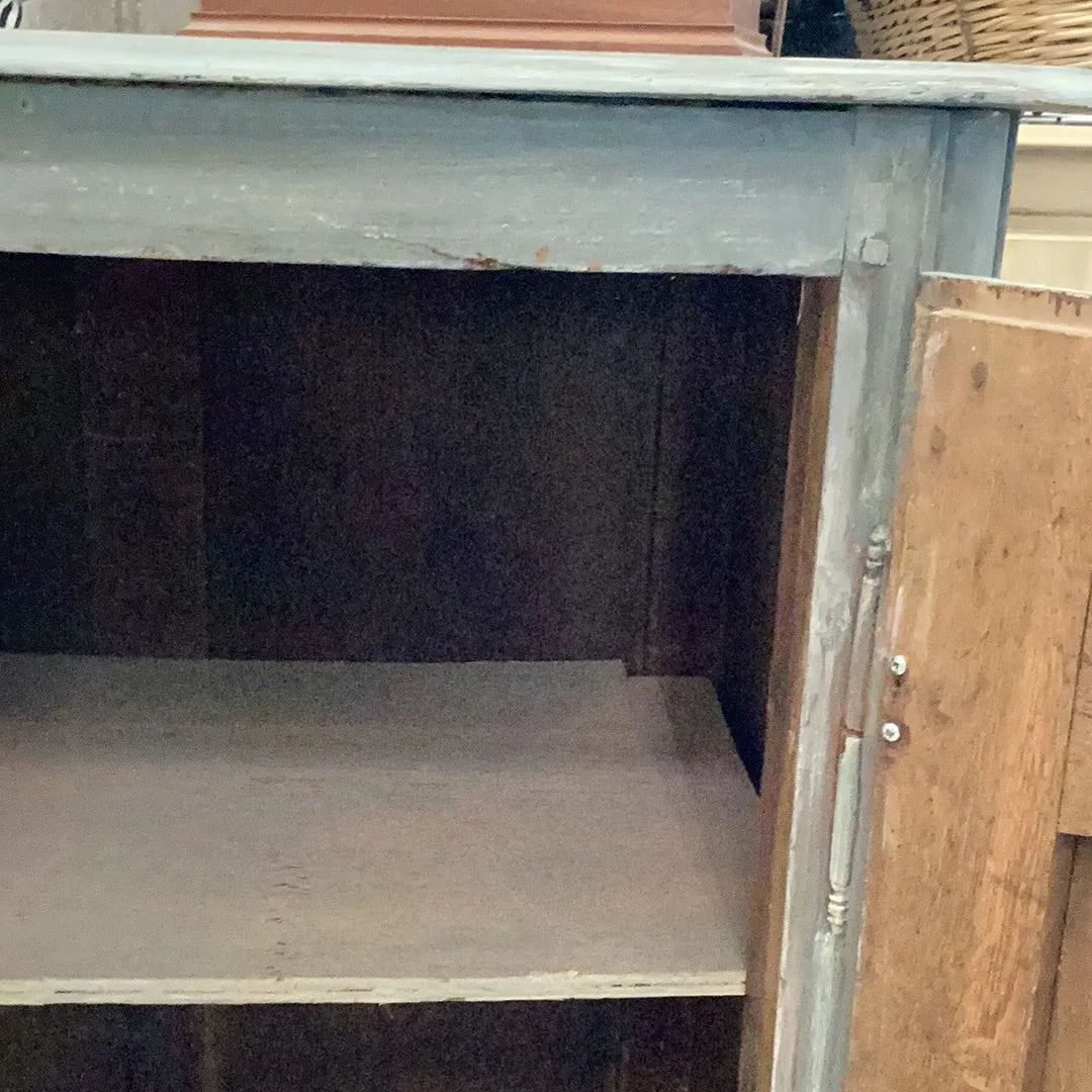 French Grey Buffet Cabinet or Sideboard