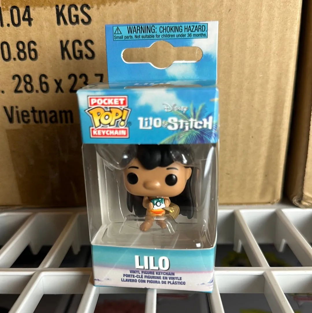 Funko Pocket Pop! Keychain Disney Lilo & Stitch - Lilo with Camera Mini Figure