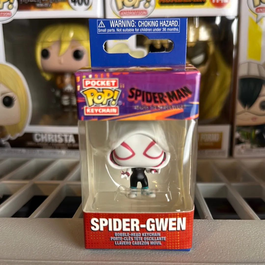 Funko Pocket Pop! Keychain Marvel Spider-Man Across The Spiderverse Figures!