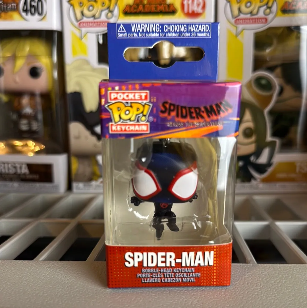 Funko Pocket Pop! Keychain Marvel Spider-Man Across The Spiderverse Figures!