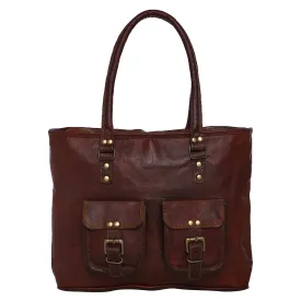 Genuine Leather Ladies Tote