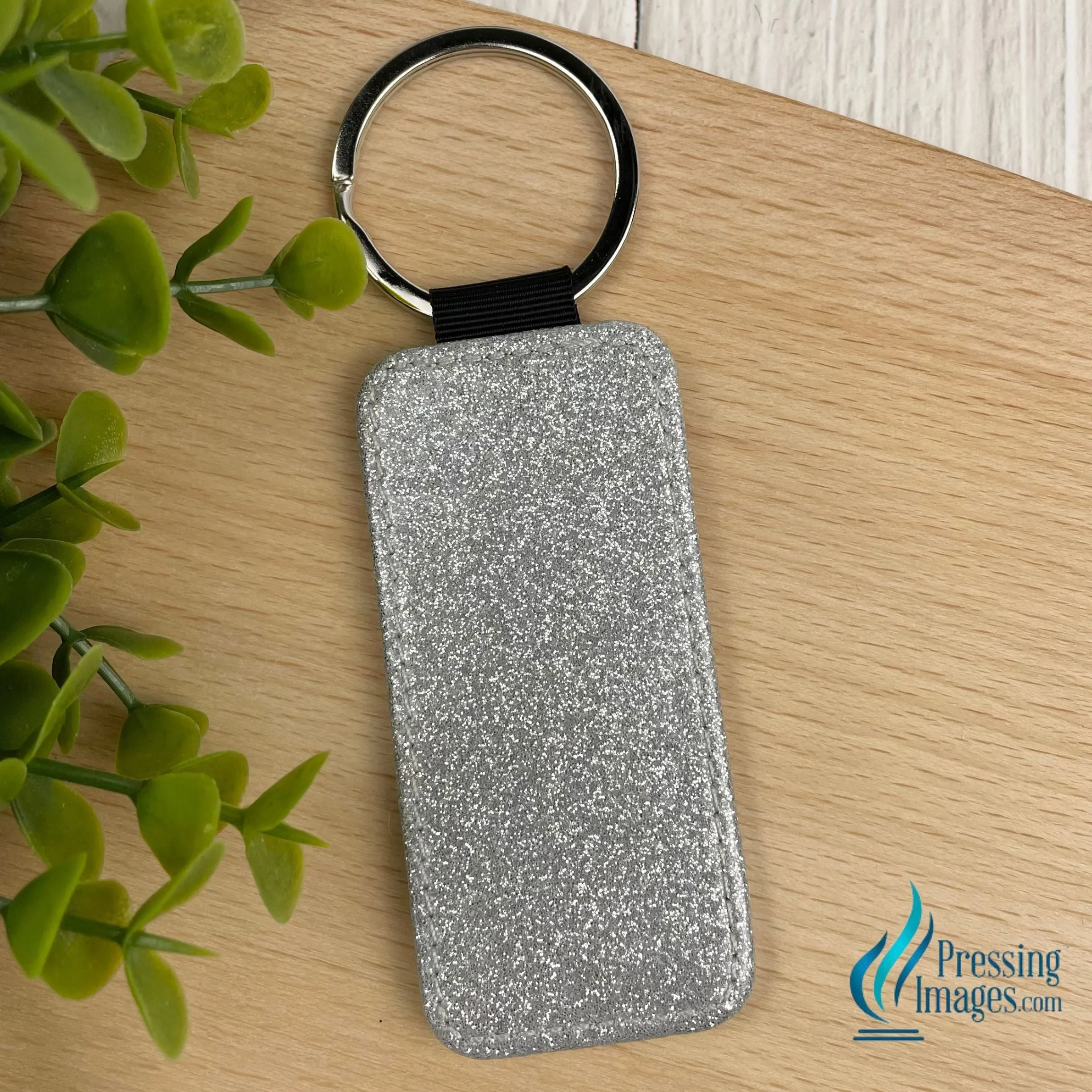 Glitter Sublimation Keychains