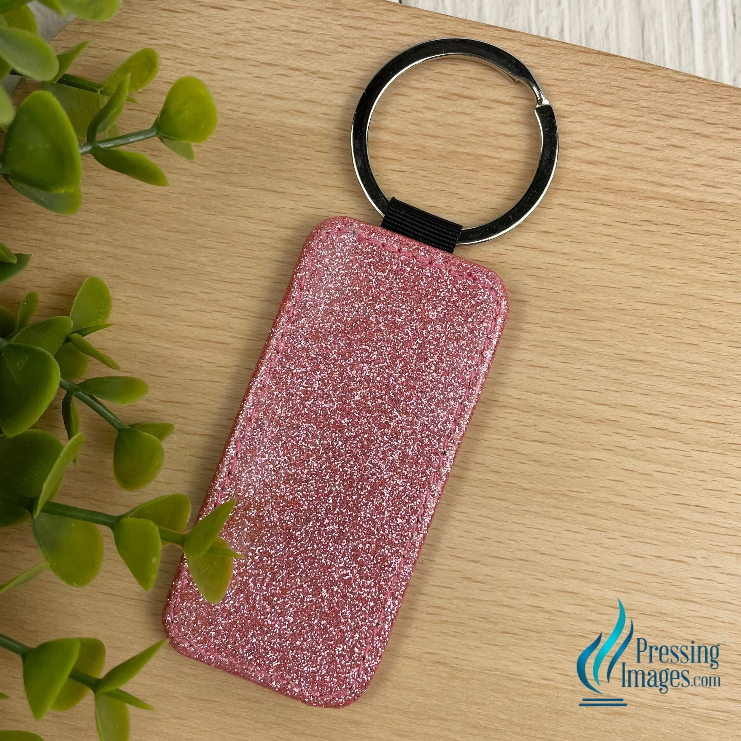 Glitter Sublimation Keychains