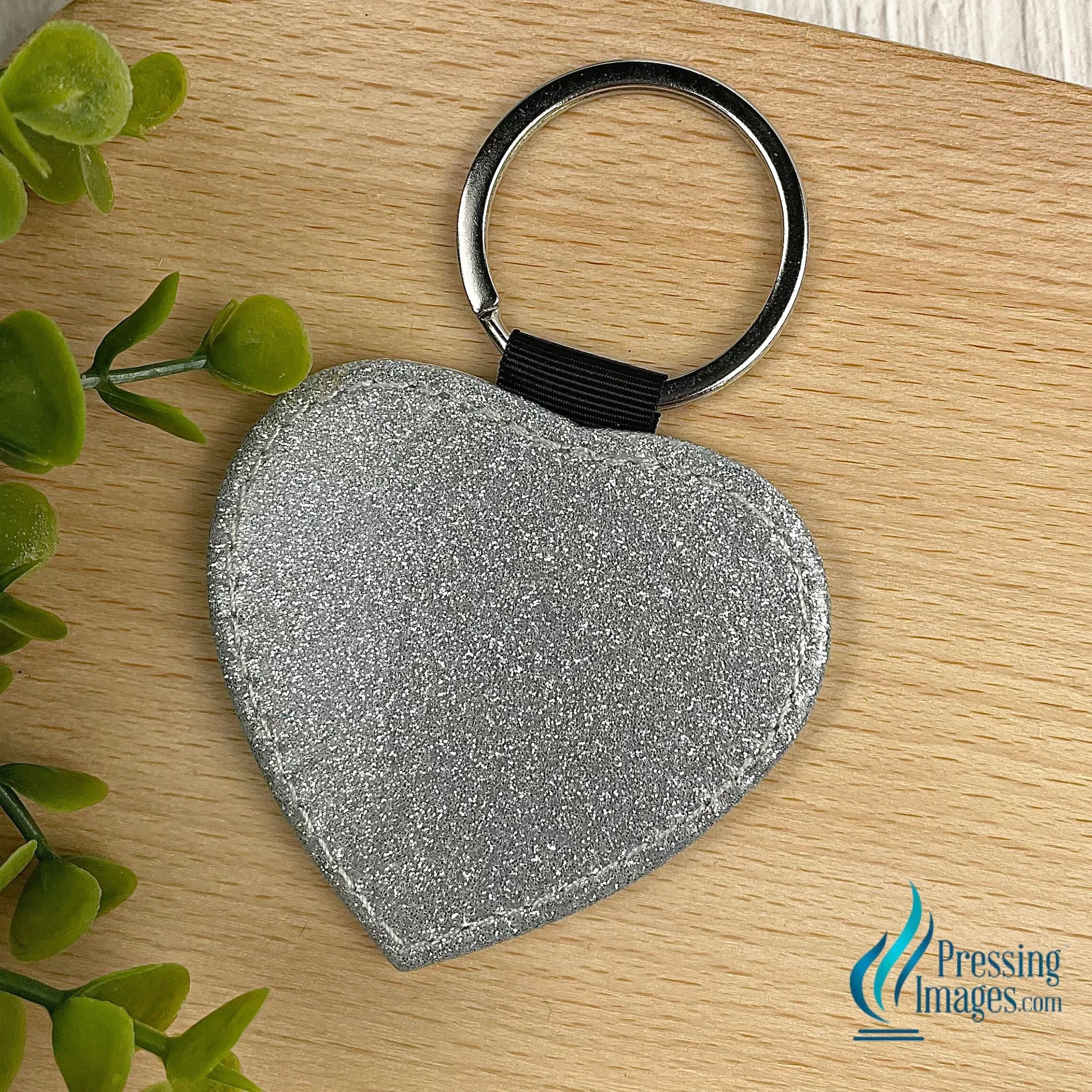 Glitter Sublimation Keychains