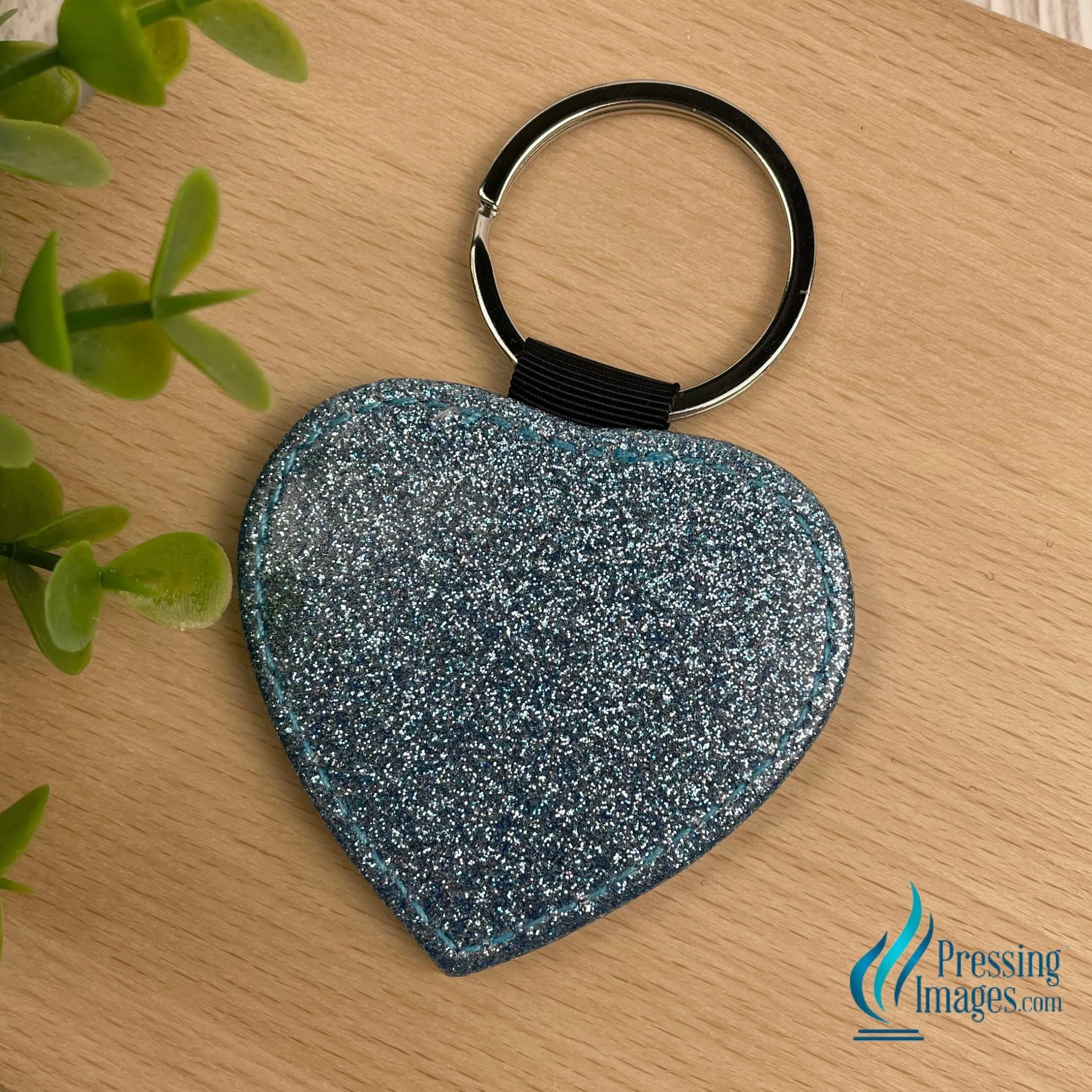 Glitter Sublimation Keychains