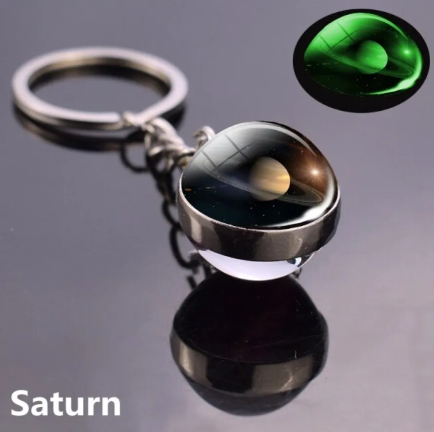 Glow in the Dark Space Keychains