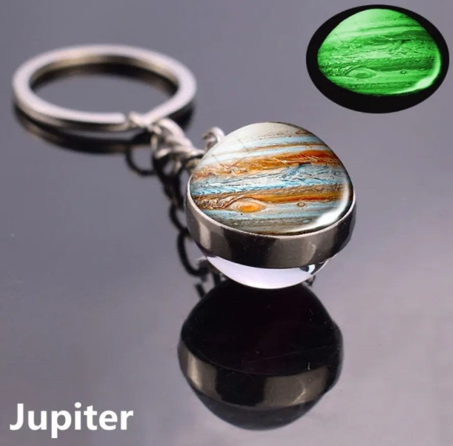 Glow in the Dark Space Keychains