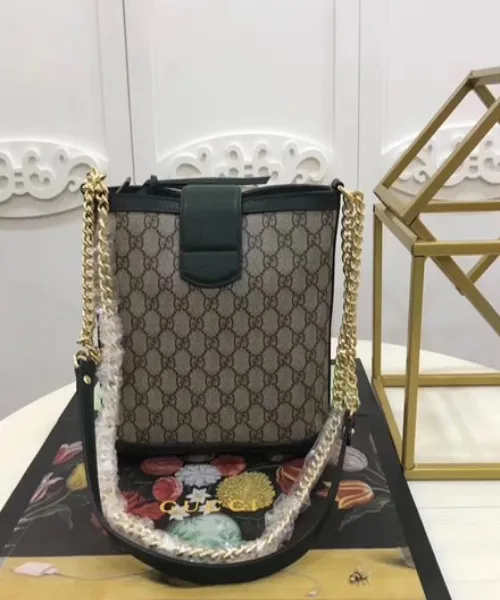 Gucci Dionysus Medium GG Bucket Bag Green