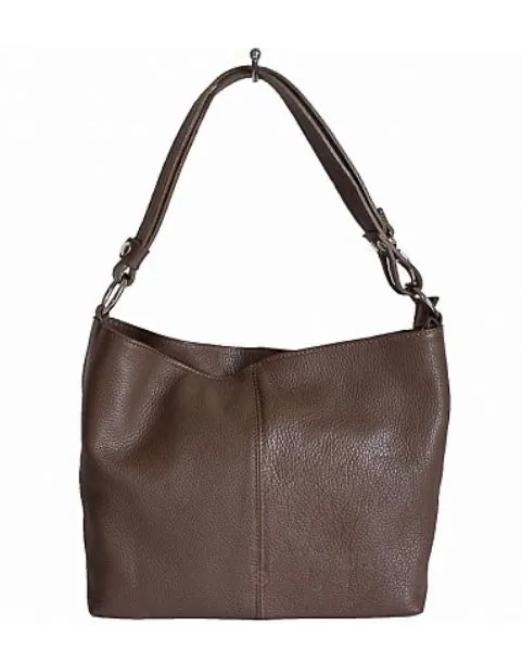 HELEN Italian leather bucket bag