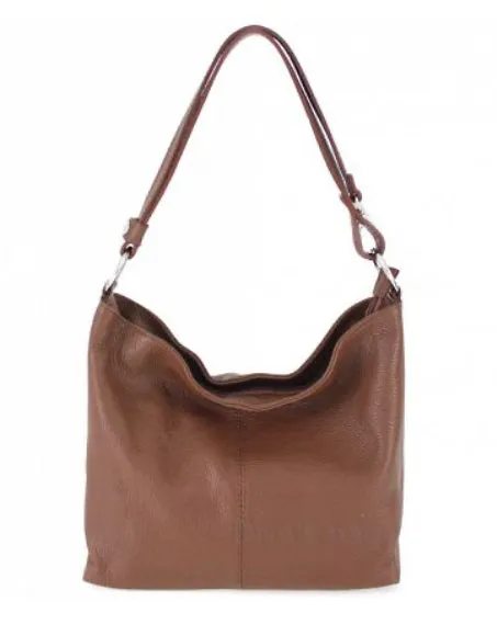 HELEN Italian leather bucket bag