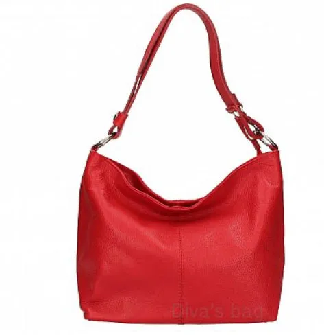 HELEN Italian leather bucket bag