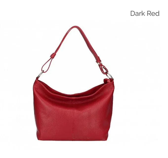 HELEN Italian leather bucket bag