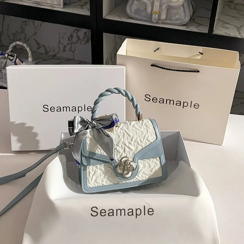 High-End Sense Light Luxury Small Square Bag