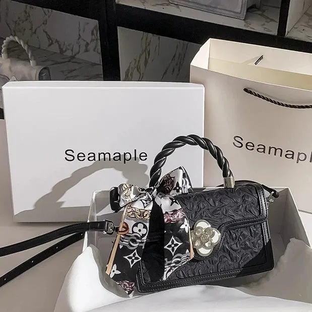 High-End Sense Light Luxury Small Square Bag