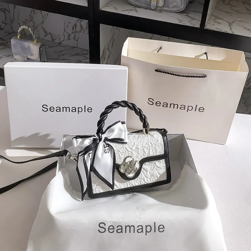 High-End Sense Light Luxury Small Square Bag