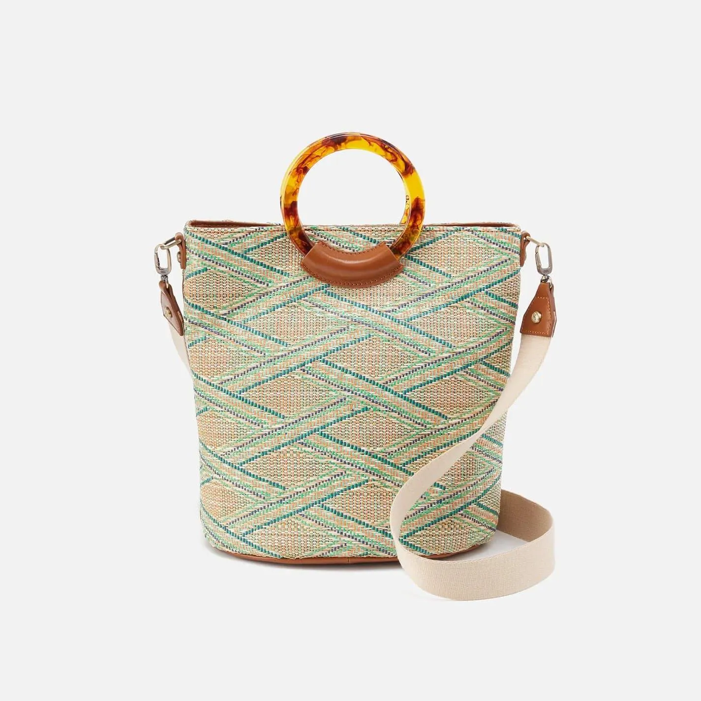 Hobo - Sheila Bucket Bag - Geo Raffia