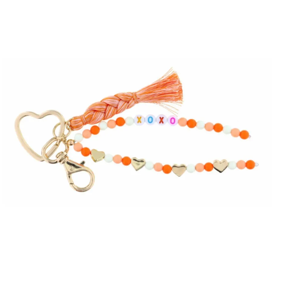 Jane Marie - Beaded Key Ring - Multicolor