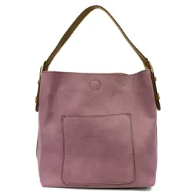 JOY SUSAN HOBO BAG DUSTY PLUM