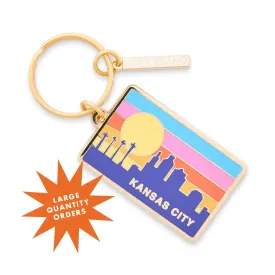 Kansas City Skyline Keychain - Bulk Order