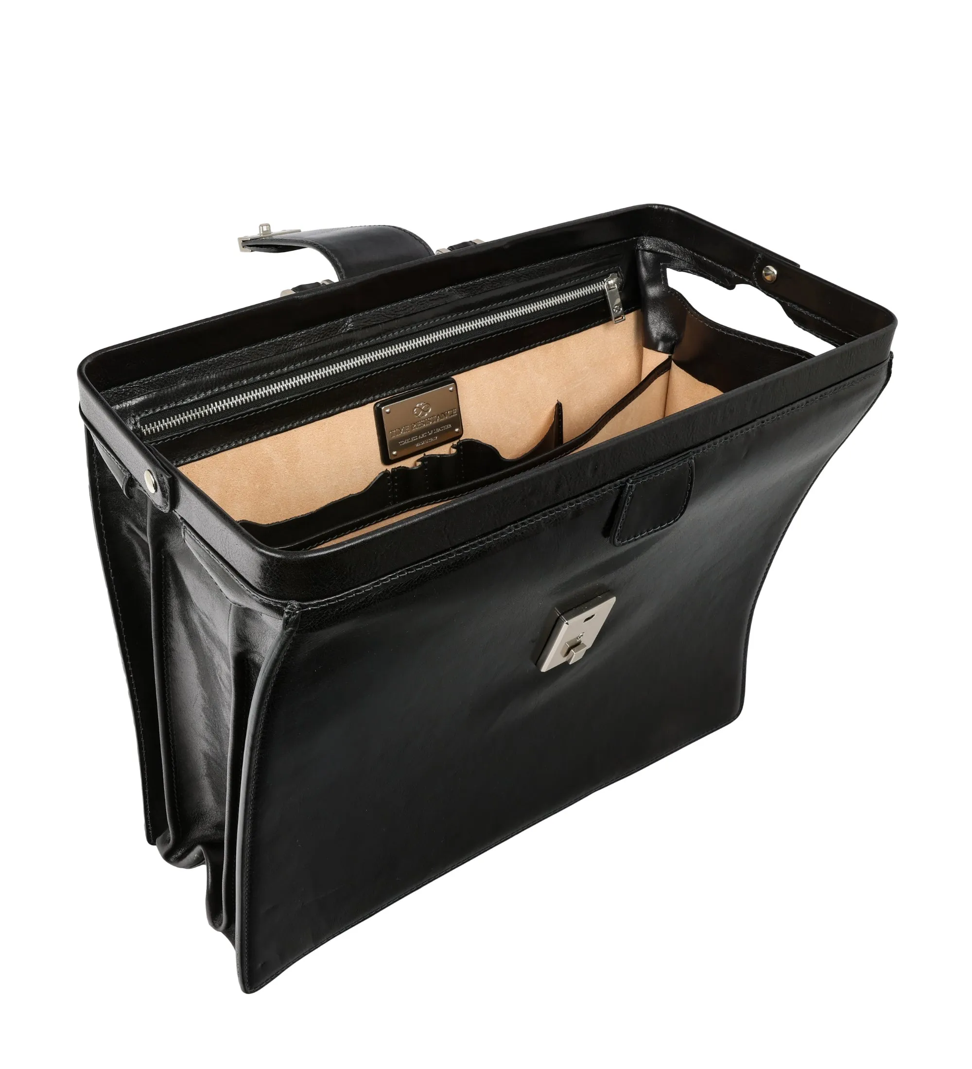 Large Leather Briefcase - The Firm