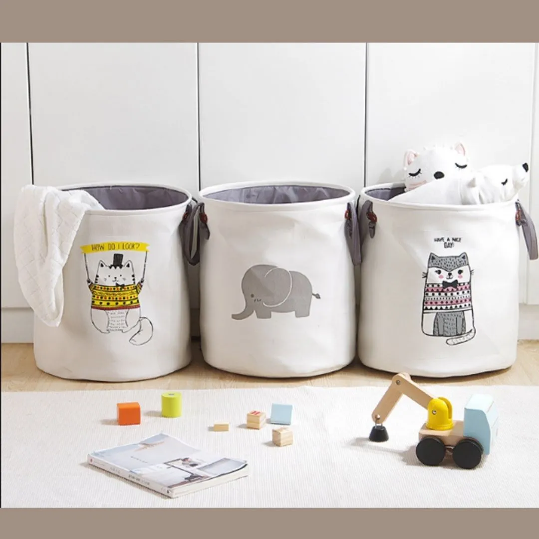 Laundry Hamper & Storage Basket for Kids