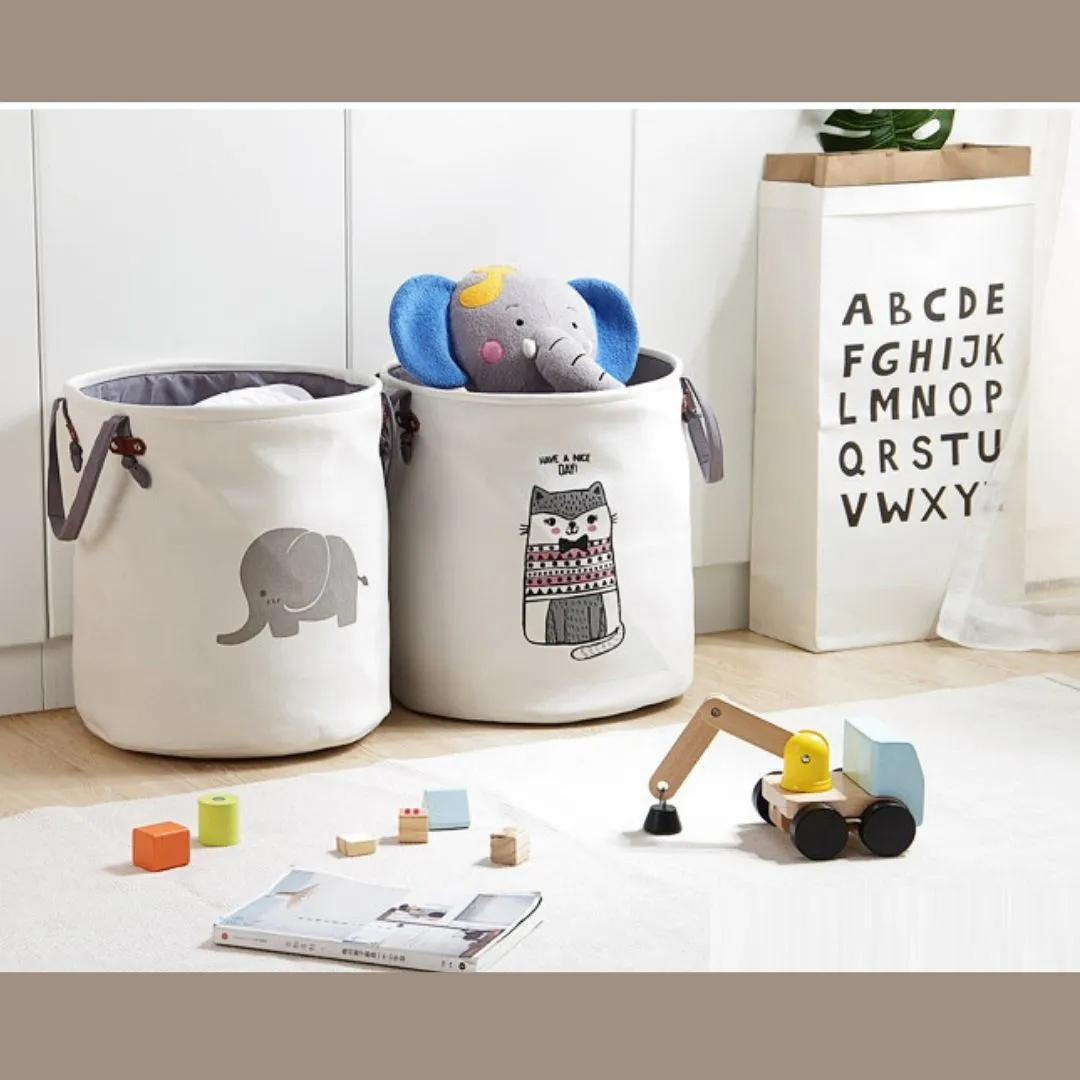 Laundry Hamper & Storage Basket for Kids