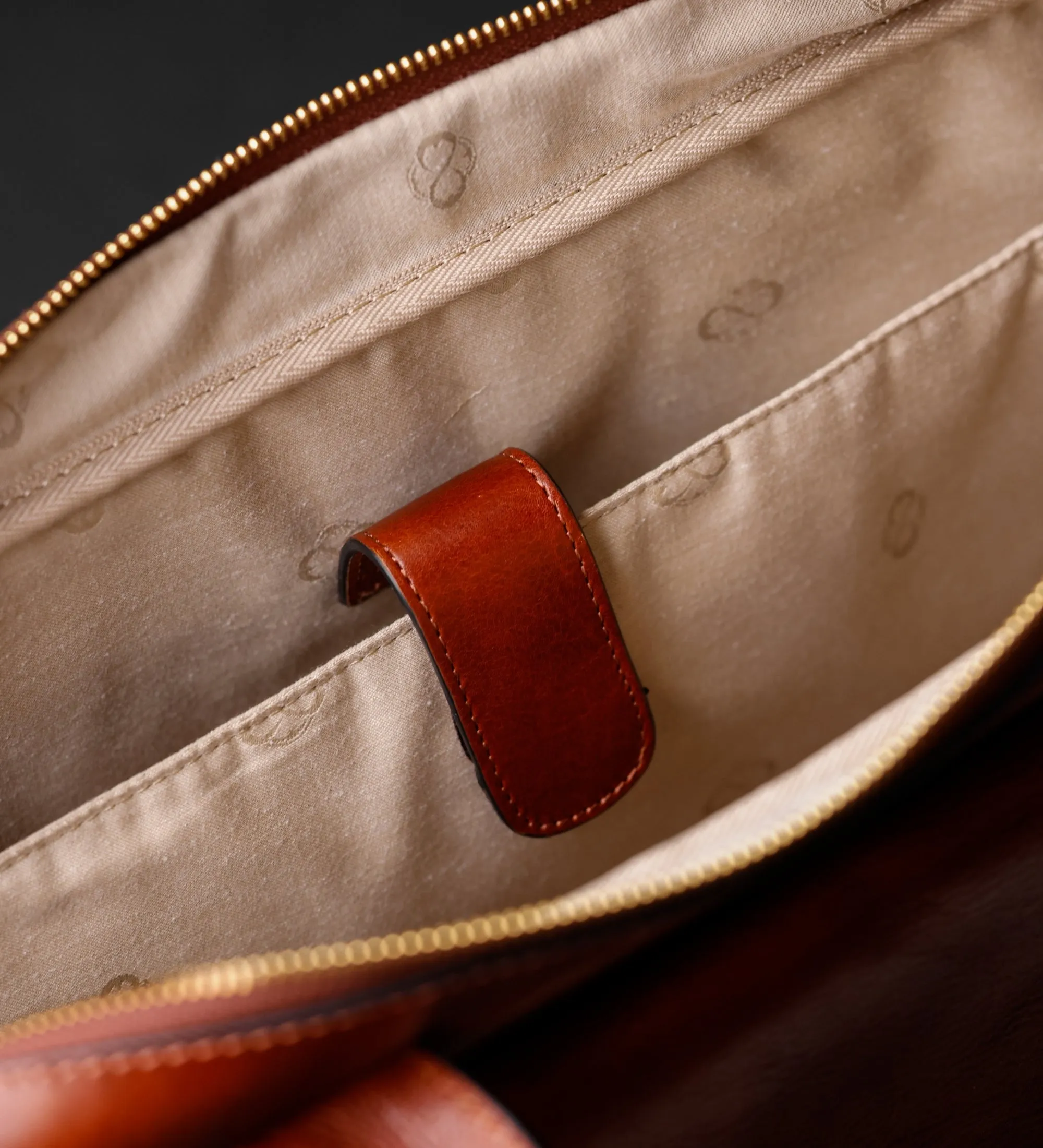 Leather Briefcase Laptop Bag - The Sheltering Sky