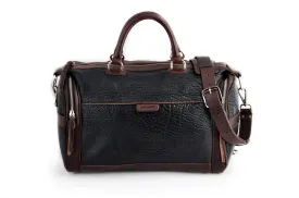 Leather Duffel - One-Night-Stand - Buffalo Onyx/Walnut