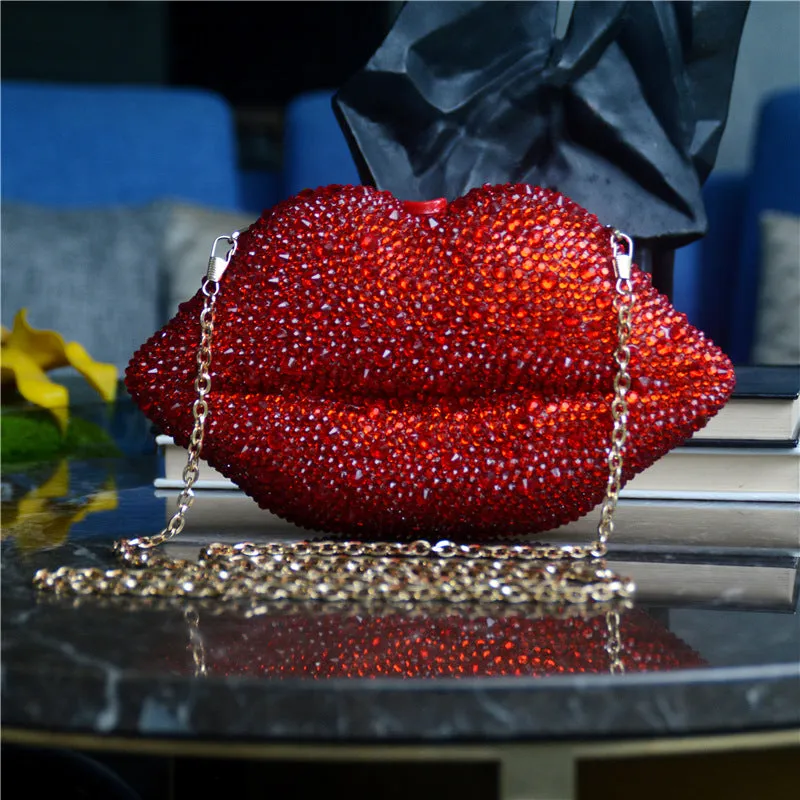 Lip Chain Wholesale Fashion Handbags