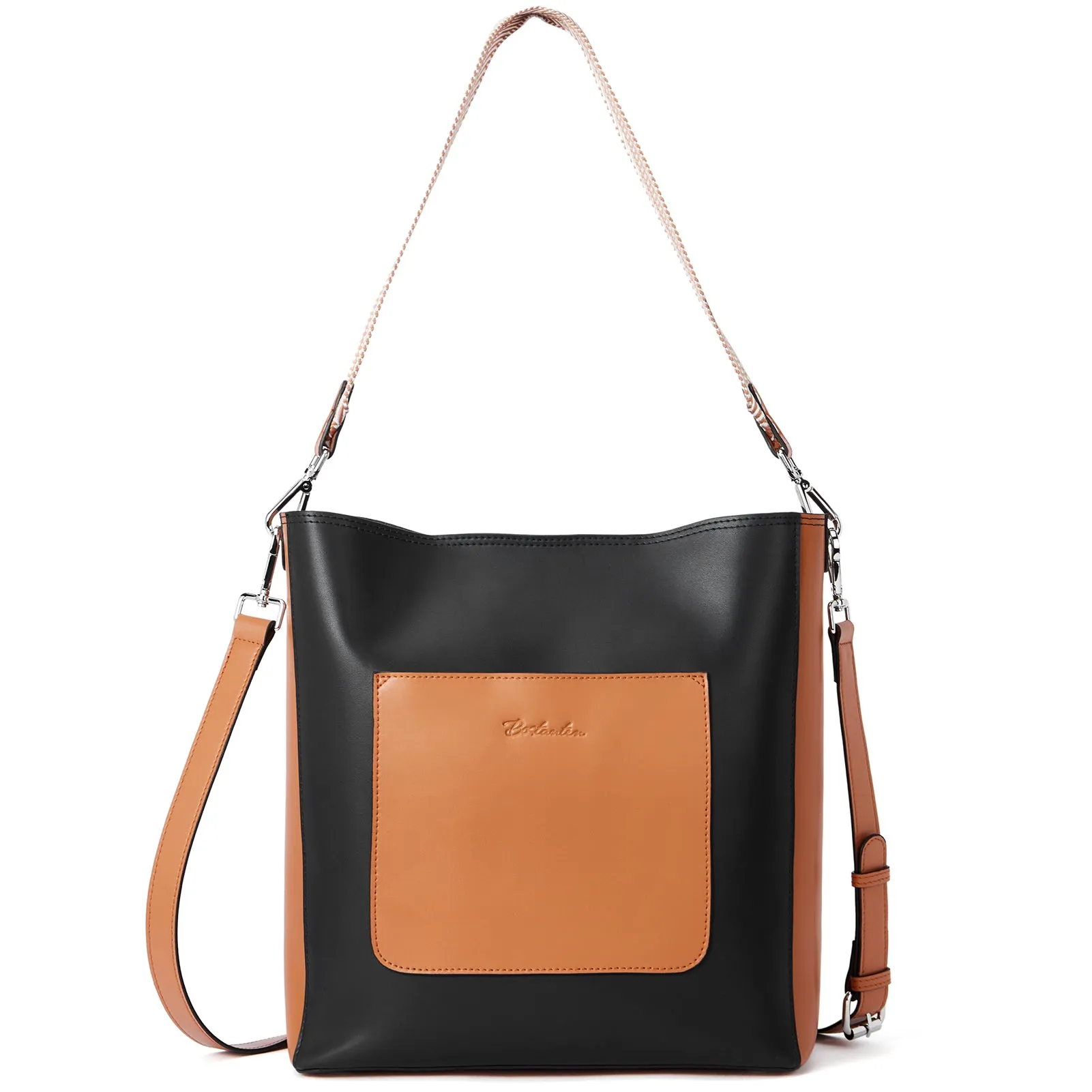 Lotty Genuine Leather Hobo Handbag - Soft & Supple with Adjustable Strap