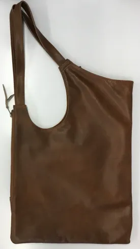 M W Leather Shoulder Bag