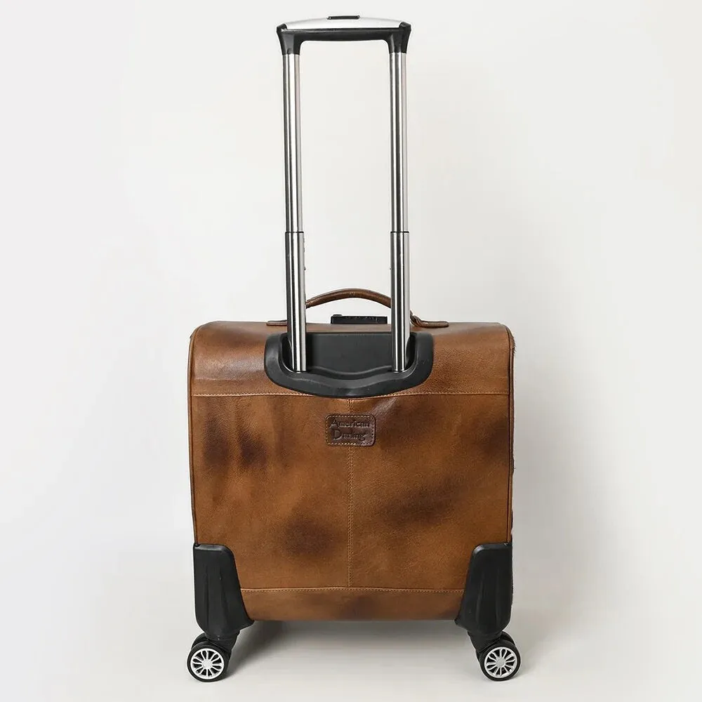 Manchester Hand Tooled Leather Suitcase