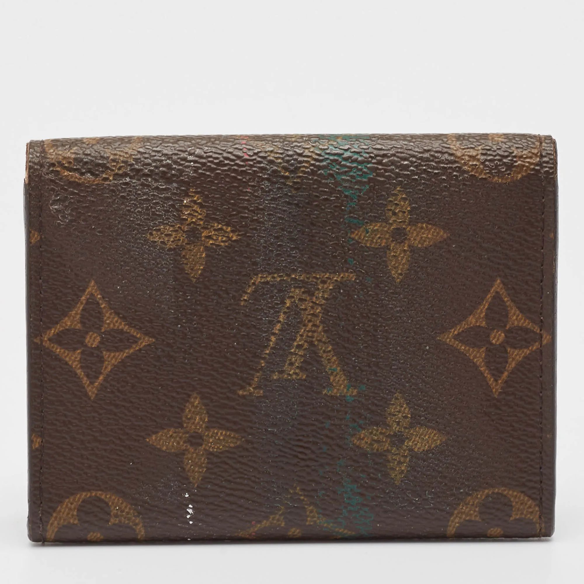 Monogram Canvas Enveloppe Carte De Visite