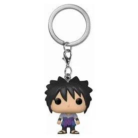 Naruto Shippuden Sasuke Uchiha Pocket Pop! Keychain AAA Exclusive