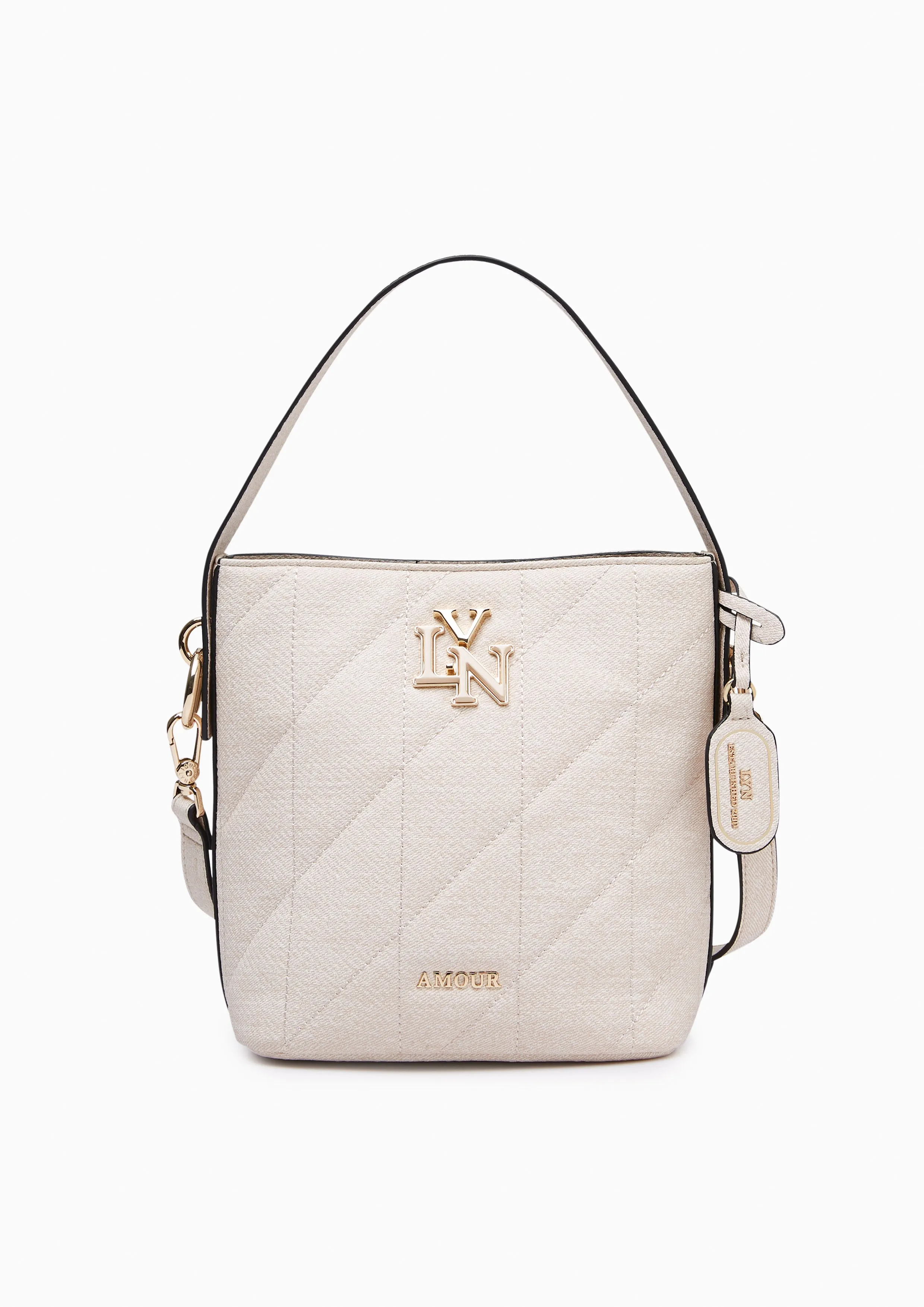 New Gastonia M Bucket Bag - Beige