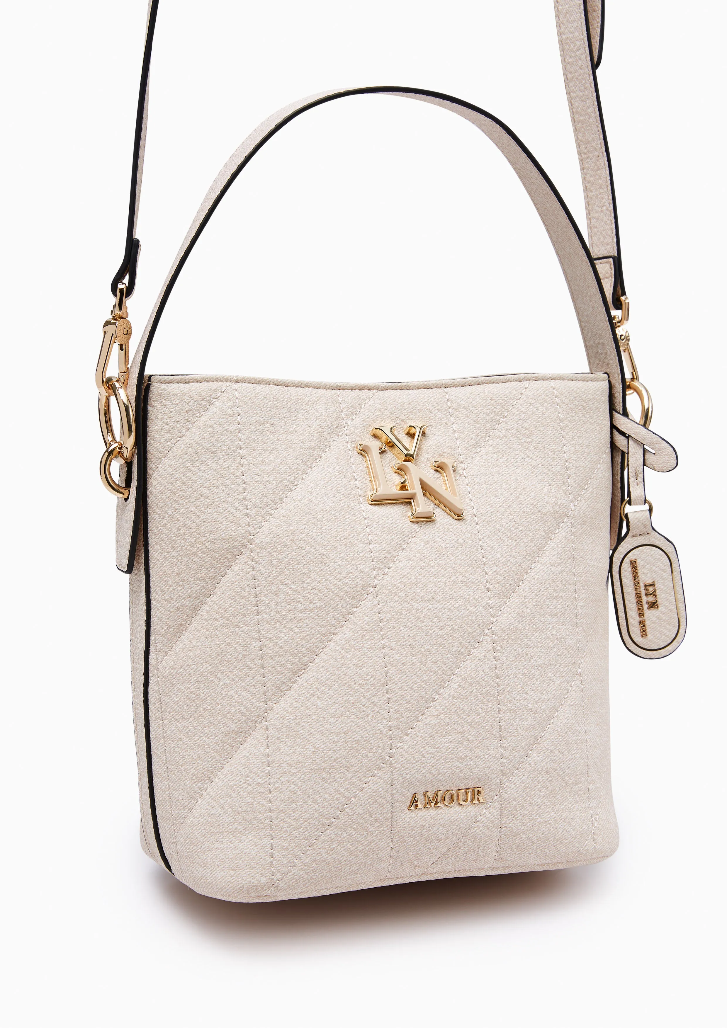 New Gastonia M Bucket Bag - Beige