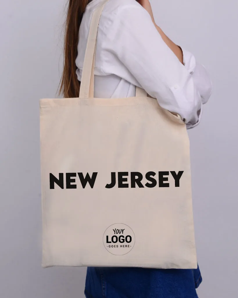 New Jersey Tote Bag - State Tote Bags