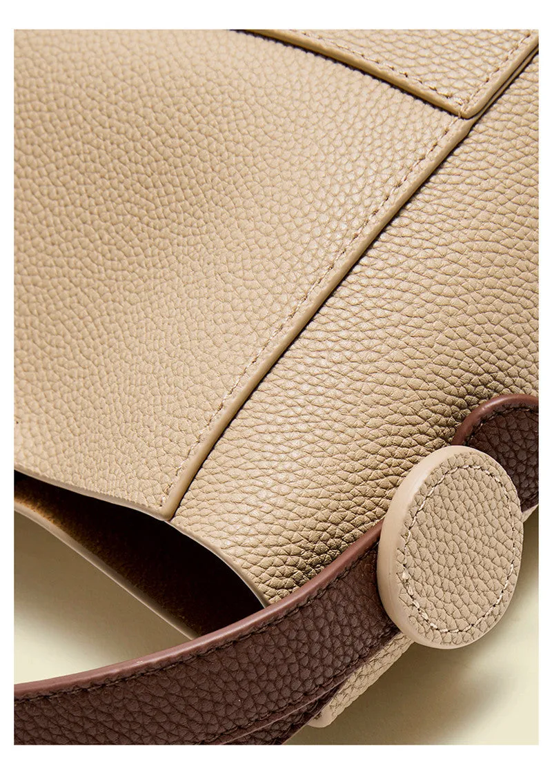 Pebbled Leather Shoulder & Crossbody Bag